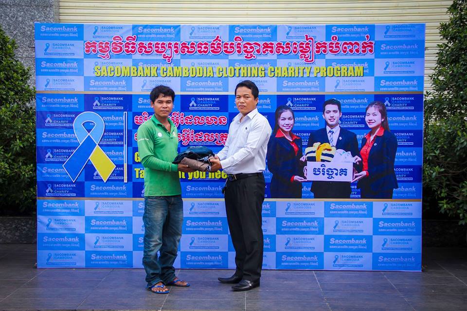 Sacombank Charity Program Give what you have, take what you need