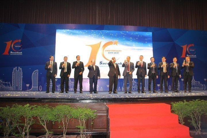 10 Year anniversary of sacombank Cambodia