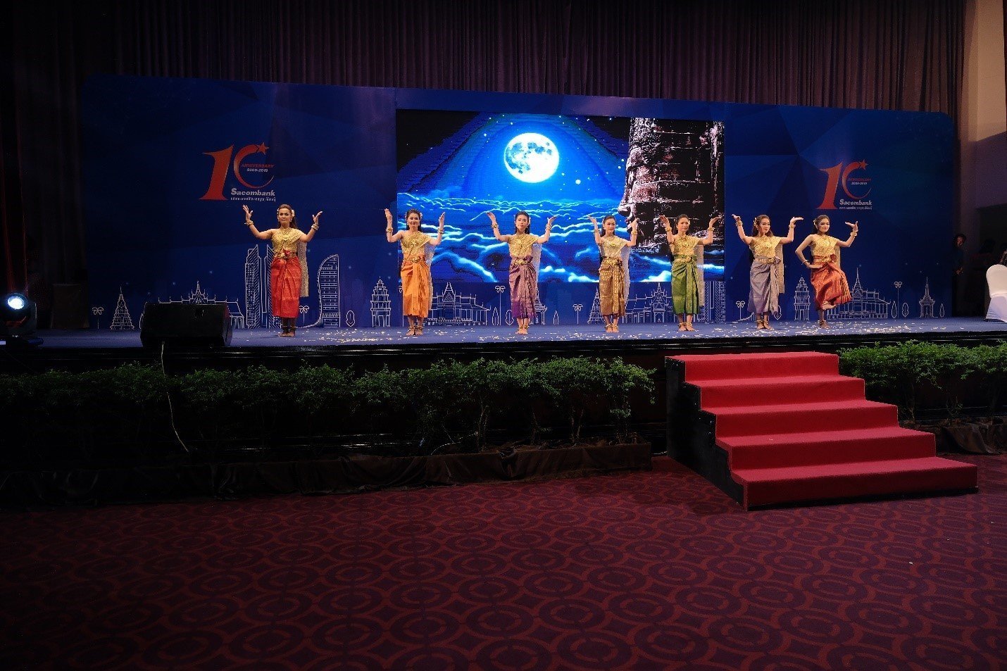 10 Year anniversary of sacombank Cambodia
